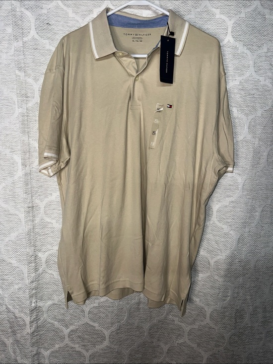 Tommy Hilfiger Other - NWT Tommy Hilfiger Classic Knit Polo Top Cream White Size XL